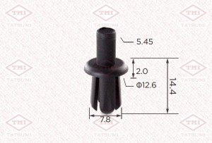 Клипса автомобильная [упаковка 10 штук] TJB1778 TJB1778 TATSUMI
