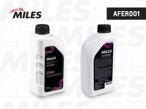 Антифриз готовый G12 evo (розовый, лобридная технология PSi-OAT ) 1 кг.  AFER001 AFER001 MILES