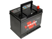 аккумуляторная батарея! 70Ah 550A JIS +справа 261/175/225\ WEZ70550R WEZER