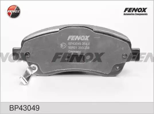 Колодки тормозные дисковые передние BP43049 FENOX