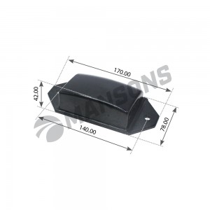 Подушка рессоры F90,L/F2000,TGM (N48),TGA/TGS/TGX 400.618 MANSONS