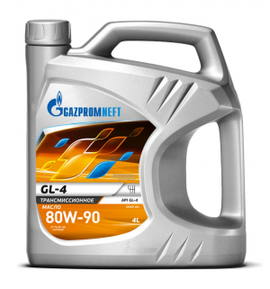 Масло трансмиссионное ТМ4-12 GL-4 80W90 п/синт.4л GAZPROMNEFT 2389901368 GAZPROMNEFT