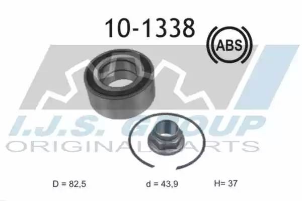 к-кт подшипника ступицы! передней наружн.\ Rover 75 all 99> 101338 IJS GROUP