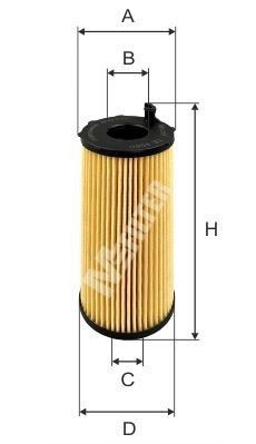 фильтр масляный !\VW Phaeton/Touareg 3.0 TDi 04>, Audi A4/A5/A8/Q7 3.0TDi 06> TE4060 MFILTER AUTOMOTIVE FILTERS