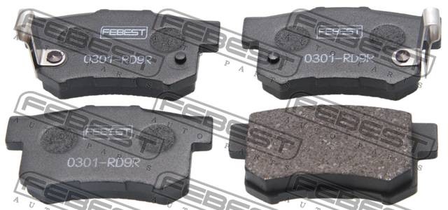 Колодки тормозные комплект 0301-RD9R 0301-RD9R FEBEST