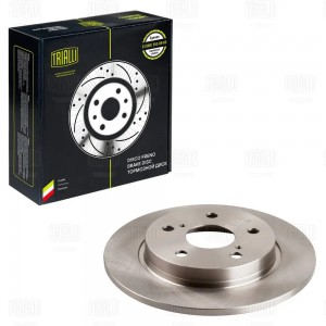 Диск торм. Toyota Corolla (06-)/Auris (06-) зад. d=270 (окраш.) (DF 190108)  2шт DF 190108 TRIALLI