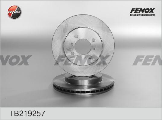 Диск тормозной передний  2шт TB219257 FENOX