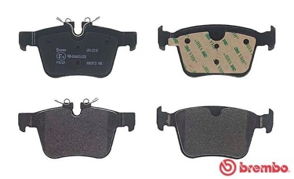Колодки тормозные RANGE ROVER Velar,Evoque JAGUAR XE,XF VOLVO XC60,XC90 задние ( P86029 BREMBO