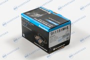 D11151M-01 649 02=660 002-SX !колодки дисковые з.\ Kia Shuma 98>/Clarus 1.5i-2.0 D11151MH MK KASHIYAMA