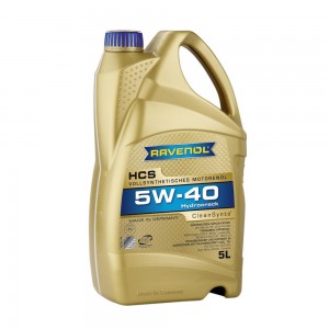 Моторное масло RAVENOL HCS 5W-40 5л (111210500501999) 4014835723955 4014835723955 RAVENOL