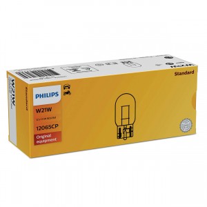 Лампа 12V W21W W3х16d PHILIPS 12065CP PHILIPS