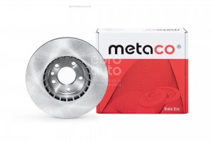 Диск тормозной передний вентилируемый 3050396 METACO