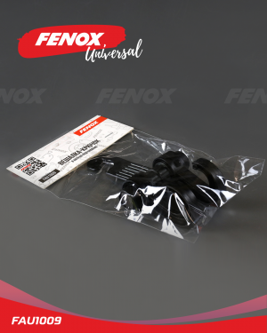 Вешалка-крючок в авто на подголовник с крючком, черный 10*11 см FAU1009 FAU1009 FENOX
