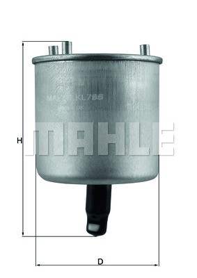CITROEN/PEUGEOT 1.6 TDI KL788 MAHLE KNECHT