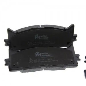 Колодки тормозные TOYOTA Camry (V40) (06-) LEXUS ES350 (06-) передние (4шт.) MEG 350-33-133 MEGA POWER