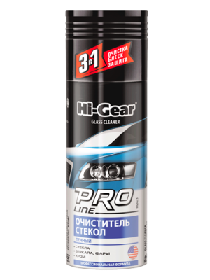 Очиститель стекол пенный PRO Line 340г аэрозоль HI-GEAR HG5623 HI GEAR