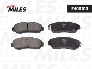 Колодки тормозные передние (Смесь Low-Metallic) CHANGAN CS75/CHERY/HAVAL F7/F7x/ E400100 MILES