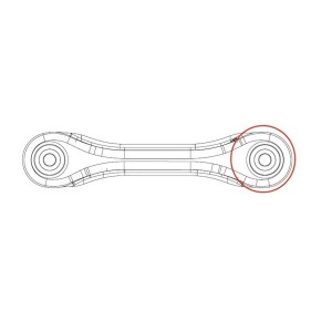 Сайлентблок HYUNDAI Equus / Genesis / Genesis Prada 2008 ~ 2013 перед прав.лев.  GV0643 CTR