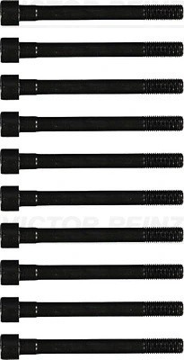 к-кт болтов ГБЦ! 10шт.\ Mitsubishi Colt/Lanser 1.3 85-96 14-55012-01 VICTOR REINZ