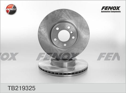TB219325 диск тормозной! передн.\ BMW X5 3.0si 07> TB219325 FENOX