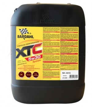 BARDAHL Моторное масло 5W30 XTС SN (синт.) 20L 36318 BARDAHL