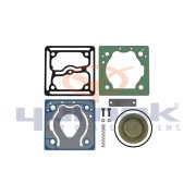 Крышка компрессора РМК. Прокладки, крышка, болты, гайки, пружина RK0141403 YUMAK