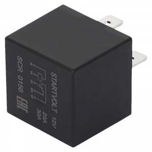 Реле 12V 30A 5 контакта SCR 0156 START VOLT