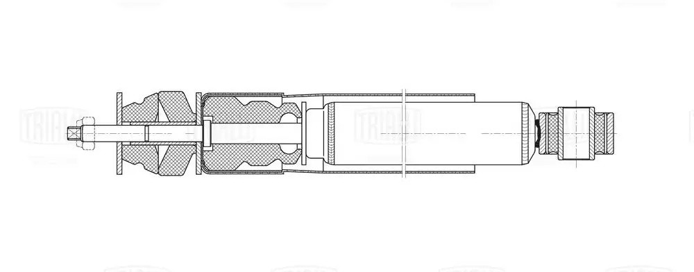 Амортизатор для а/м Suzuki Vitara 15- задн. AG 24507 AG24507 TRIALLI