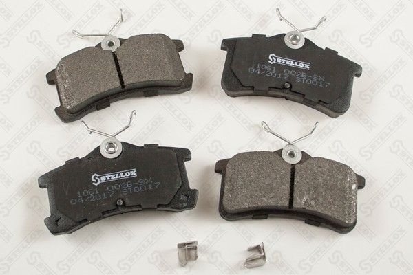 Колодки тормозные дисковые задниe 1061-002B-SX STELLOX