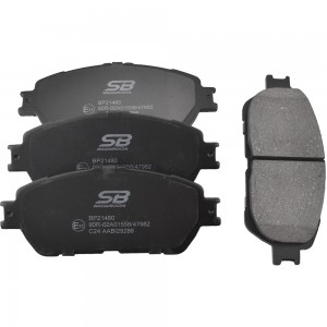 Колодки дисковые TOYOTA CAMRY 3.0 2001 - 2006 TOYOTA ESTIMA 2.4 2000 - 2006 TOYO BP21480 SB NAGAMOCHI