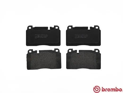 P85122 колодки дисковые передние!\ Audi Q5 2.0TFSI/3.0TFSI/2.0TDI/3.0TDI 08> P85122 BREMBO