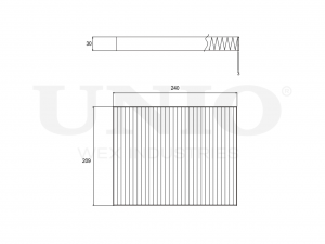 Фильтр салонный FLT-40127 UNIO