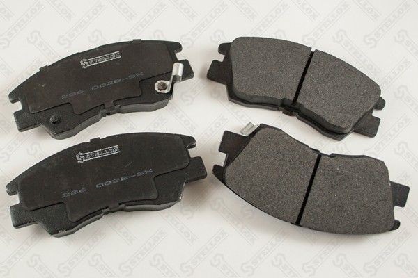 колодки дисковые п.!\ Mitsubishi Pajero 3.0/2.5TD 87-91/L200/L300 1.6-2.5TD <94 286-002B-SX STELLOX