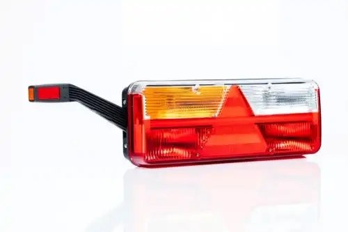 фонарь задний! левый, KINGPOINT, 6-функциональный, с LED рожком, провод 1м\ Schm FT500135 FRISTOM
