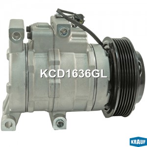 Компрессор HYUNDAI Solaris (17-) кондиционера KRAUF kcd1636gl KRAUF