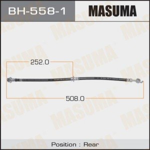 шланг тормозной задний правый!\ Nissan X-trail 2.0/2.5/2.2Di 01> BH5581 MASUMA