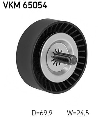 ролик обводной ремня НО!\ Mitsubishi ASX/Lancer/Outlander 1.8/2.0/2.4 06> VKM65054 SKF