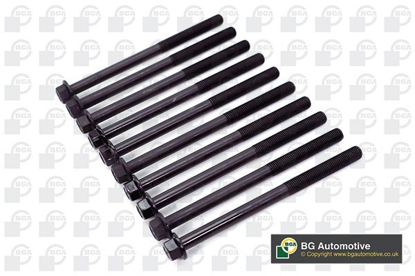 к-кт болтов ГБЦ! 10шт.\ Opel Astra 1.2-1.6 82> BK4352 BG AUTOMOTIVE