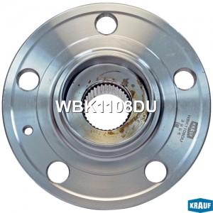 Ступица в сборе [перед, ABS, Kit] SKODA Rapid, Fabia (I,II,III), Roomster, Scala WBK1108DU KRAUF