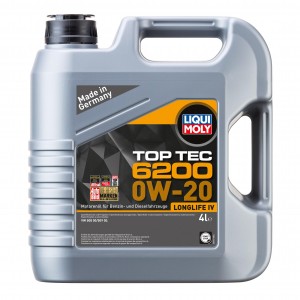 Масло моторное синтетическое НС-Top Tec 6200 0W-20 C5 4л 20788 20788 LIQUI MOLY