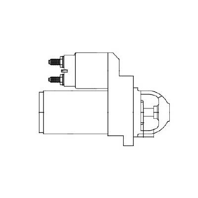 Стартер для а/м ГАЗ ГАЗель Next (13-) с дв. Cummins ISF 2.8D 6MT 2,5кВт LSt0319 LST 0319 START VOLT