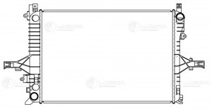 радиатор системы охлаждения!\ Volvo S60/V70/S80 2.4/2.8/2.5TDi 99-03 LRC 1056 LUZAR