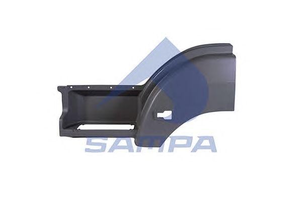 Подножка MERCEDES левая (корпус) SAMPA 18100273 SAMPA