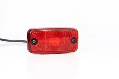 фонарь габаритный! LED, красный, 110х54, с проводом 0.5м\ FT019CLED FRISTOM