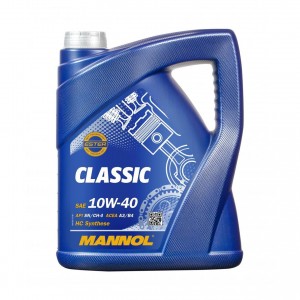 7501 MANNOL CLASSIC 10W40 5L масло моторное! полусинт.\ API SN/CH-4 MN7501-5 MANNOL