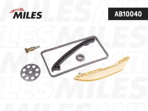 Комплект цепи ГРМ (co звездочками INA 553 0045 10) FORD FIESTA 1.3i 01- AB10040 AB10040 MILES
