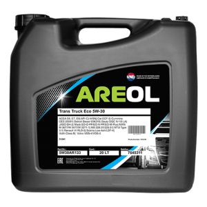AREOL Trans Truck ECO 5W-30 (20L) масло моторное! синтACEA E6/E7/E9, API CJ-4/SN 5W30AR133 AREOL