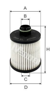фильтр масляный!\Opel Insignia 2.0CDTI 08> TE4050 MFILTER AUTOMOTIVE FILTERS