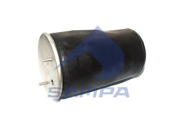 Пневморессора BPW (без стакана,2 шп. M12 смещены,1отв.штуц. M22х1.5мм) SAMPA SP 55940 SAMPA
