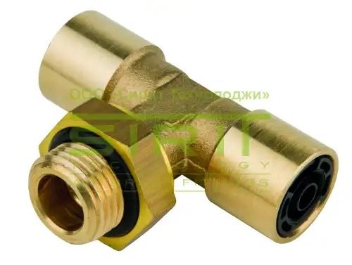 Фитинг тройник 10/М16/10 Т-образный (быстроразборный) (Sirit) 2530100801615 SIRIT